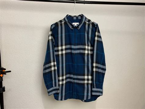 burberry blue nova check shirt|burberry nova check print history.